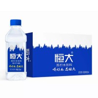 恒大蘇打水原味無(wú)糖無(wú)汽弱堿性水非礦泉水