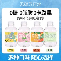 親親元?dú)?果味蘇打水無(wú)汽無(wú)糖小瓶裝飲用水整箱